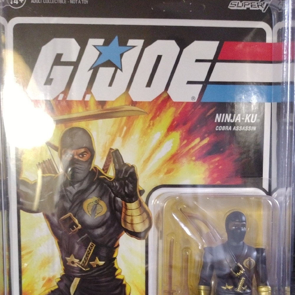 G.I. Joe Ninja-Ku Cobra Assassin Action Figure - Black & Gold